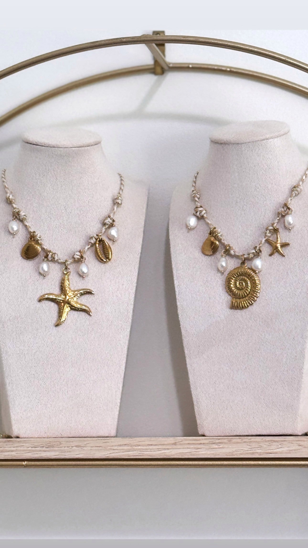 Golden Sea Necklace