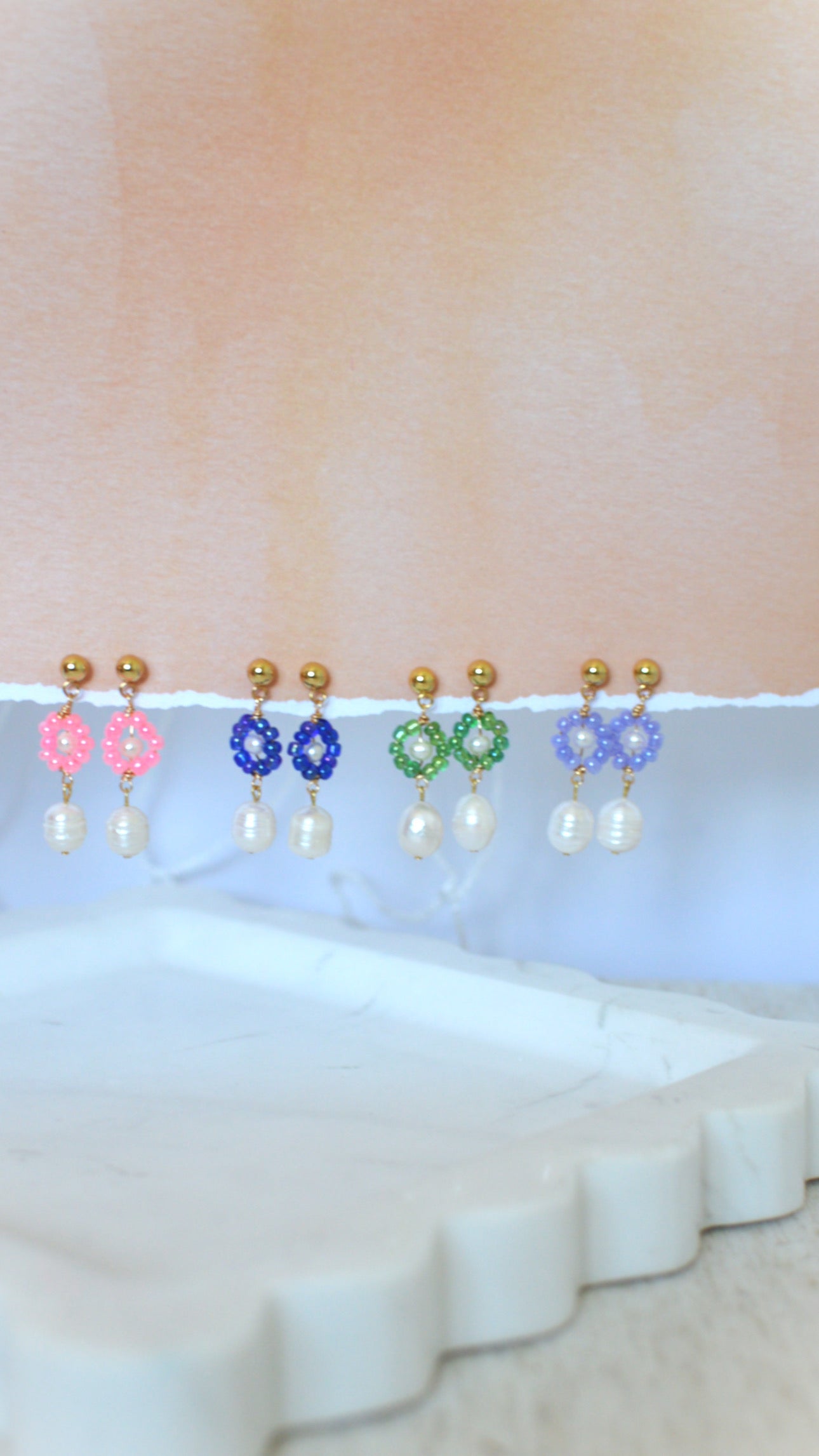 Bloom Drop Earrings