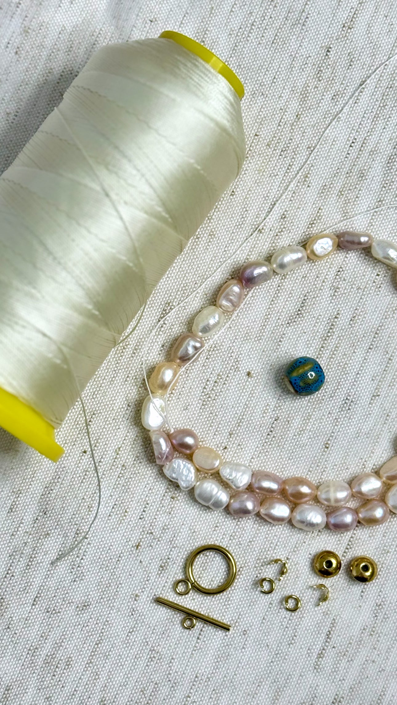 Knotted Freshwater Pearls