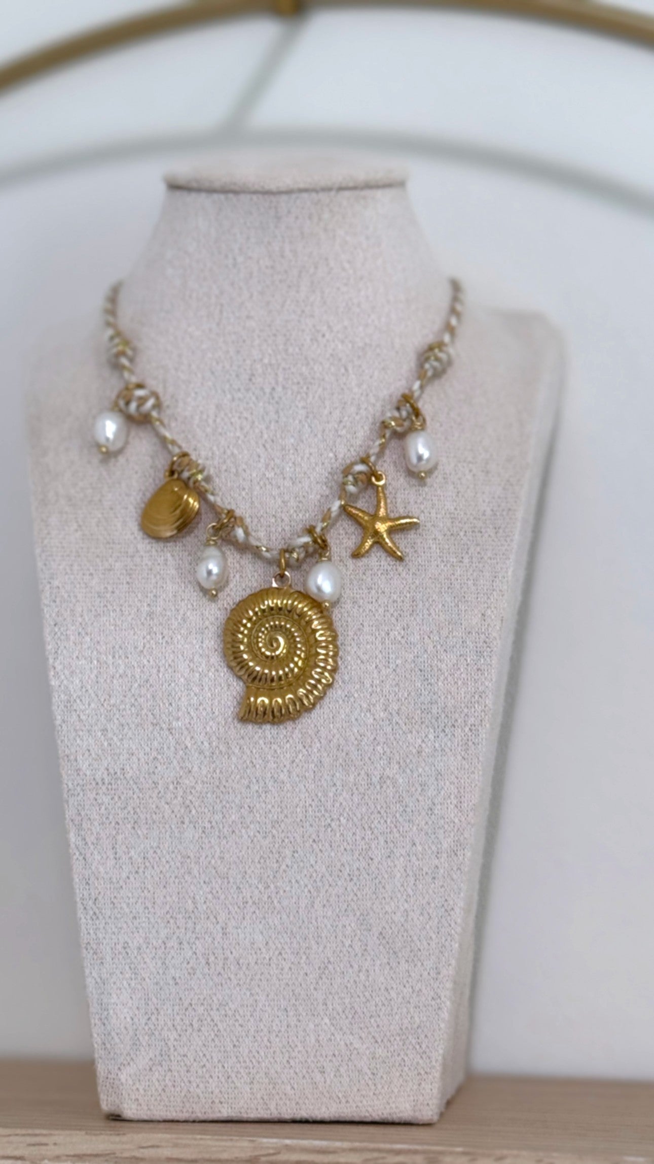 Golden Sea Necklace
