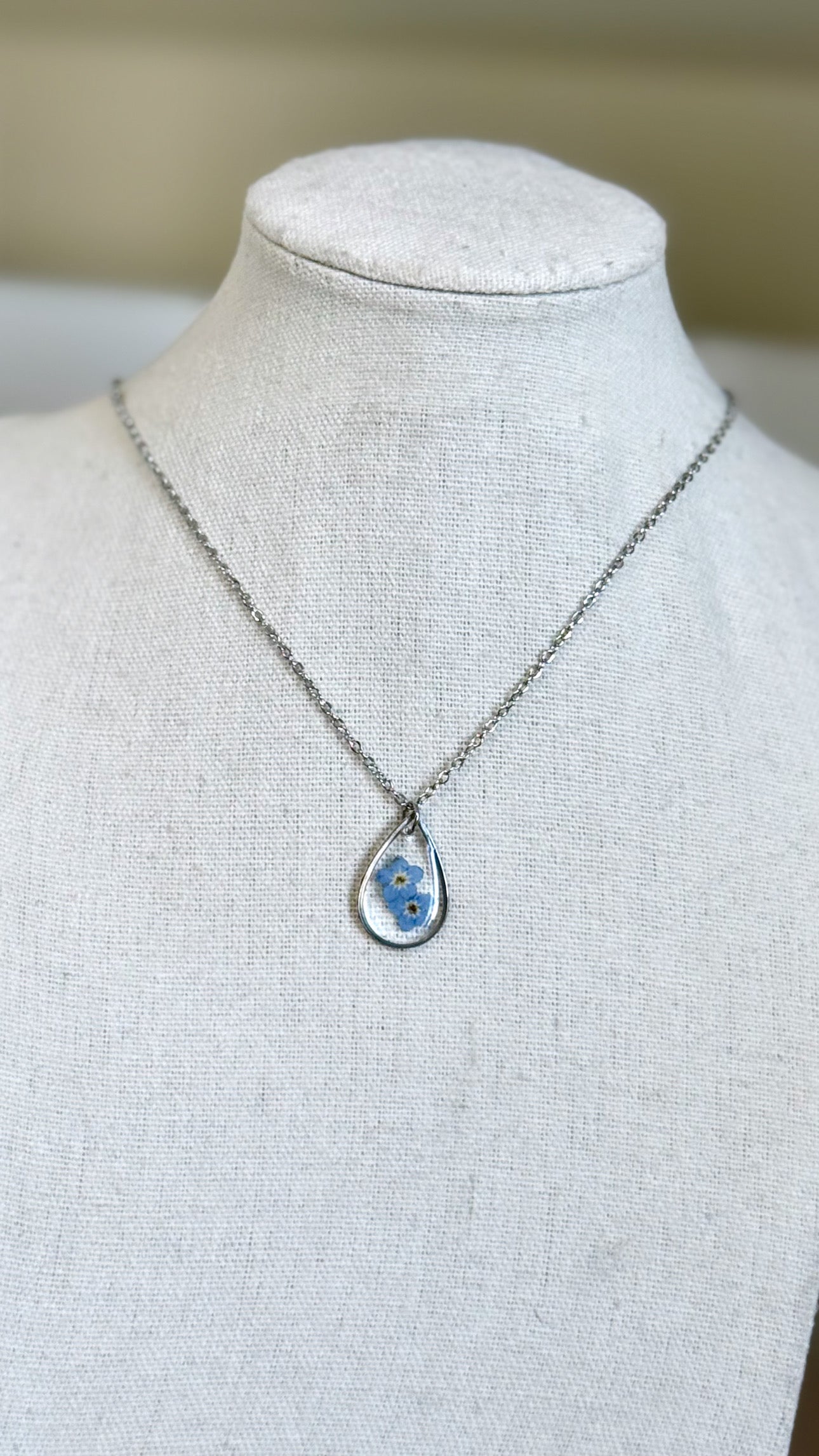 Forget me Not Necklace