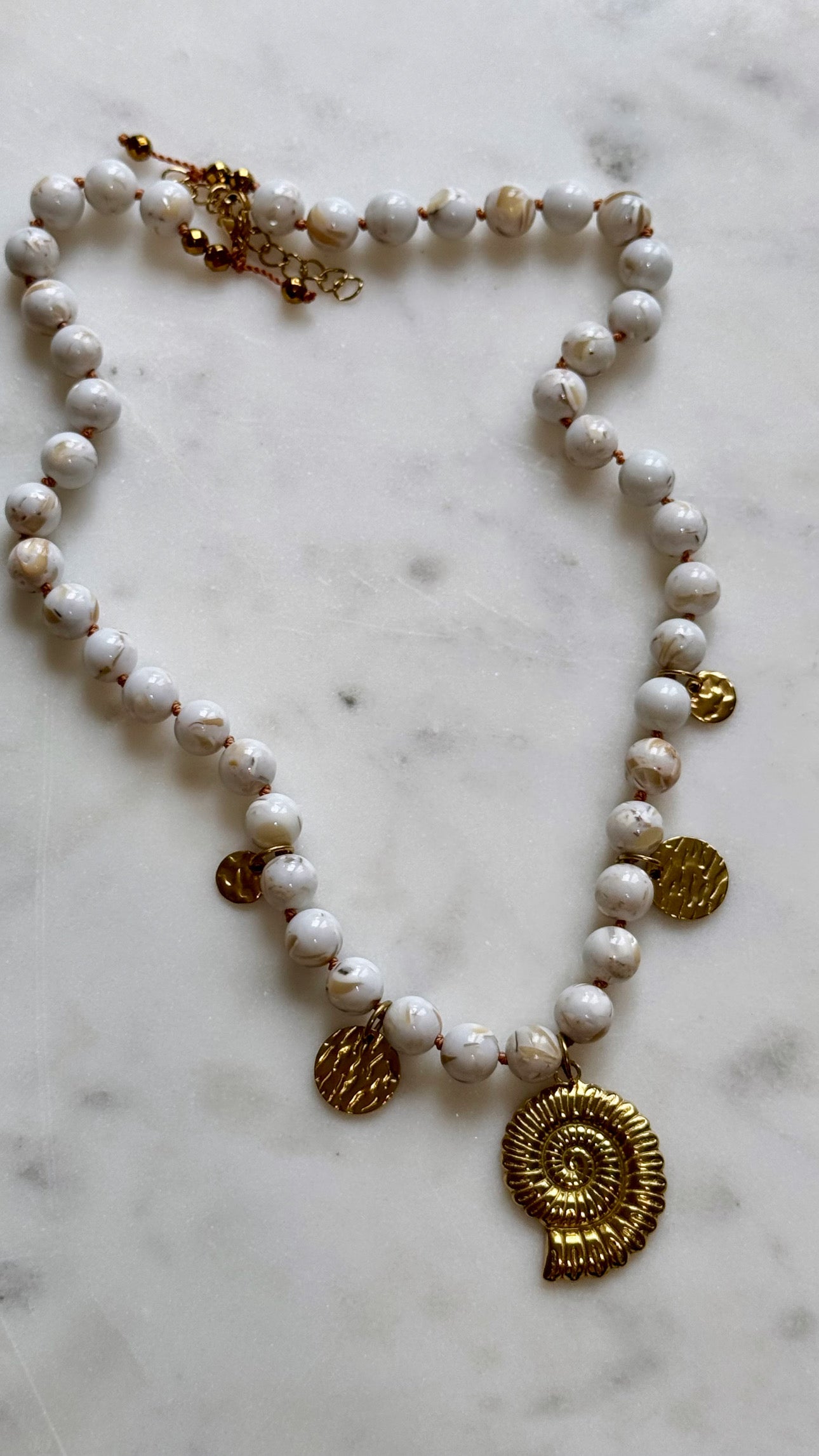 Nautilus Charm Necklace