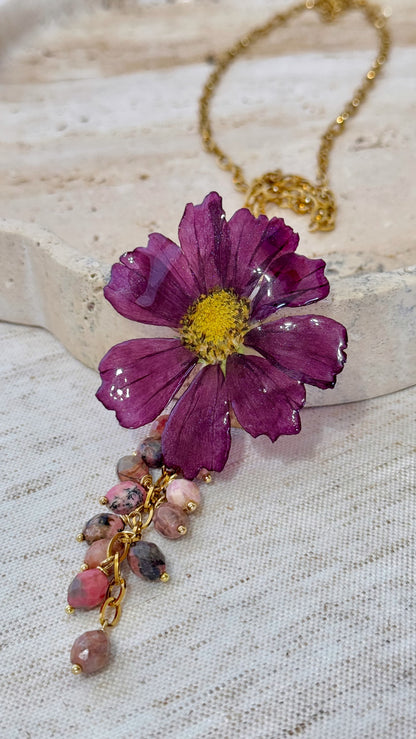 Real Cosmos Flower Set