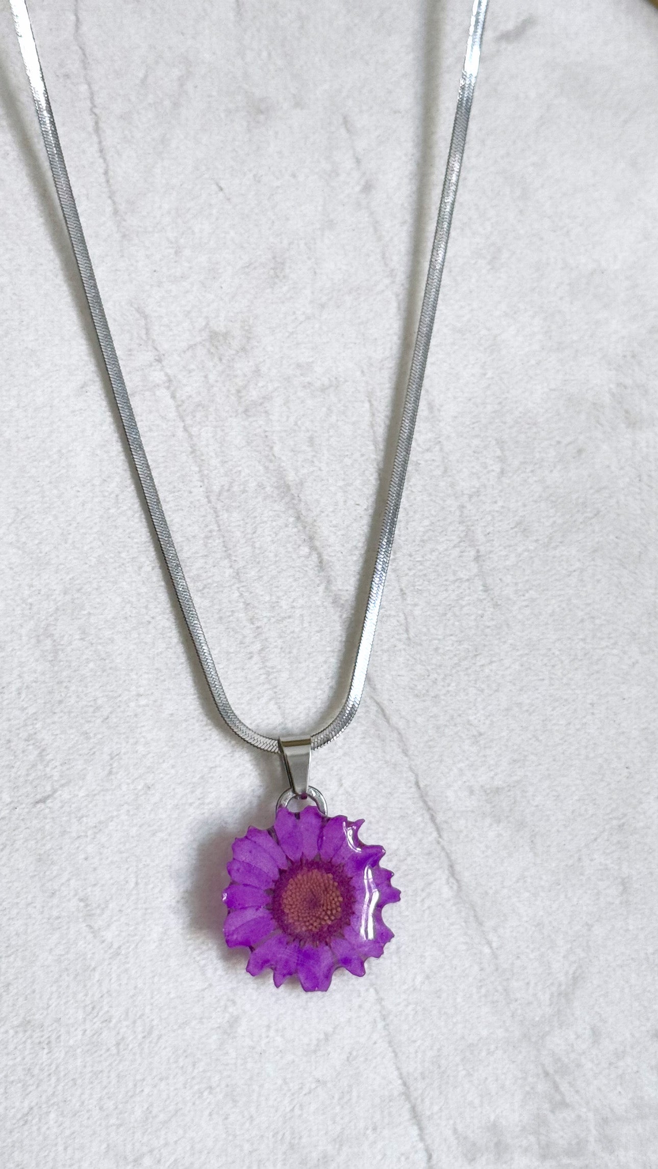 Margarita Bloom Necklace - Silver