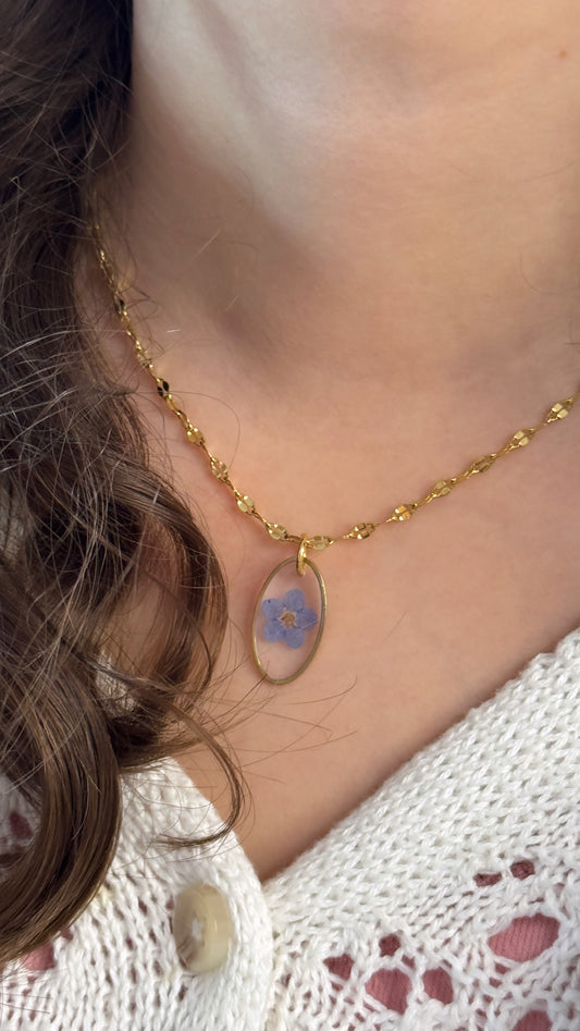 Forget me Not Necklace