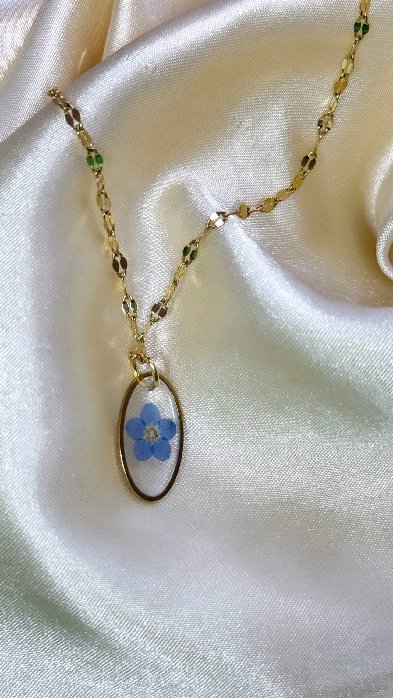 Forget me Not Necklace
