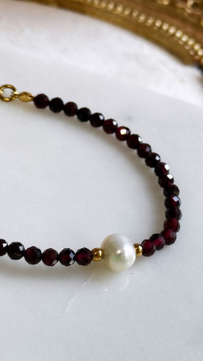 Garnet Bracelet