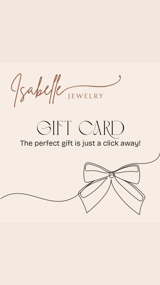 Isabelle Handmade Jewelry - Gift Card