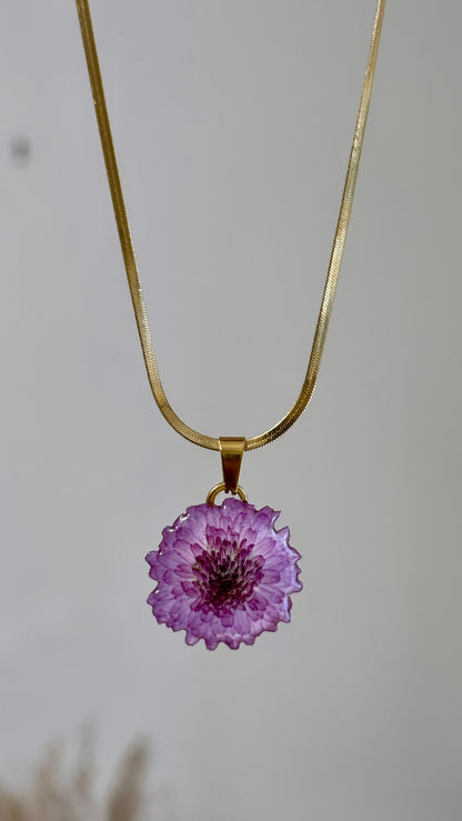 Chrysanthemum Necklace