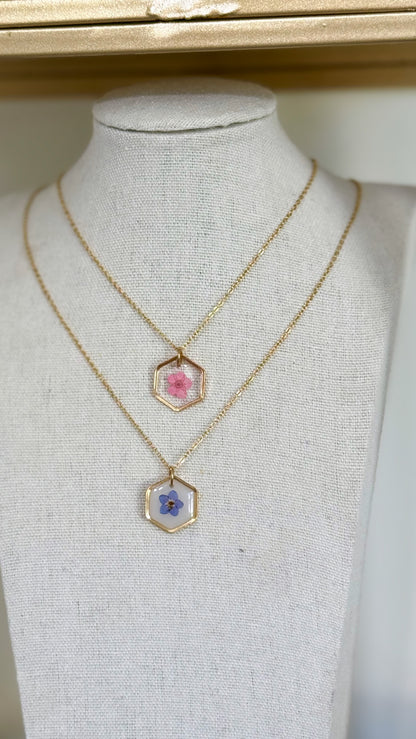 Forget Me Not Necklace - Single