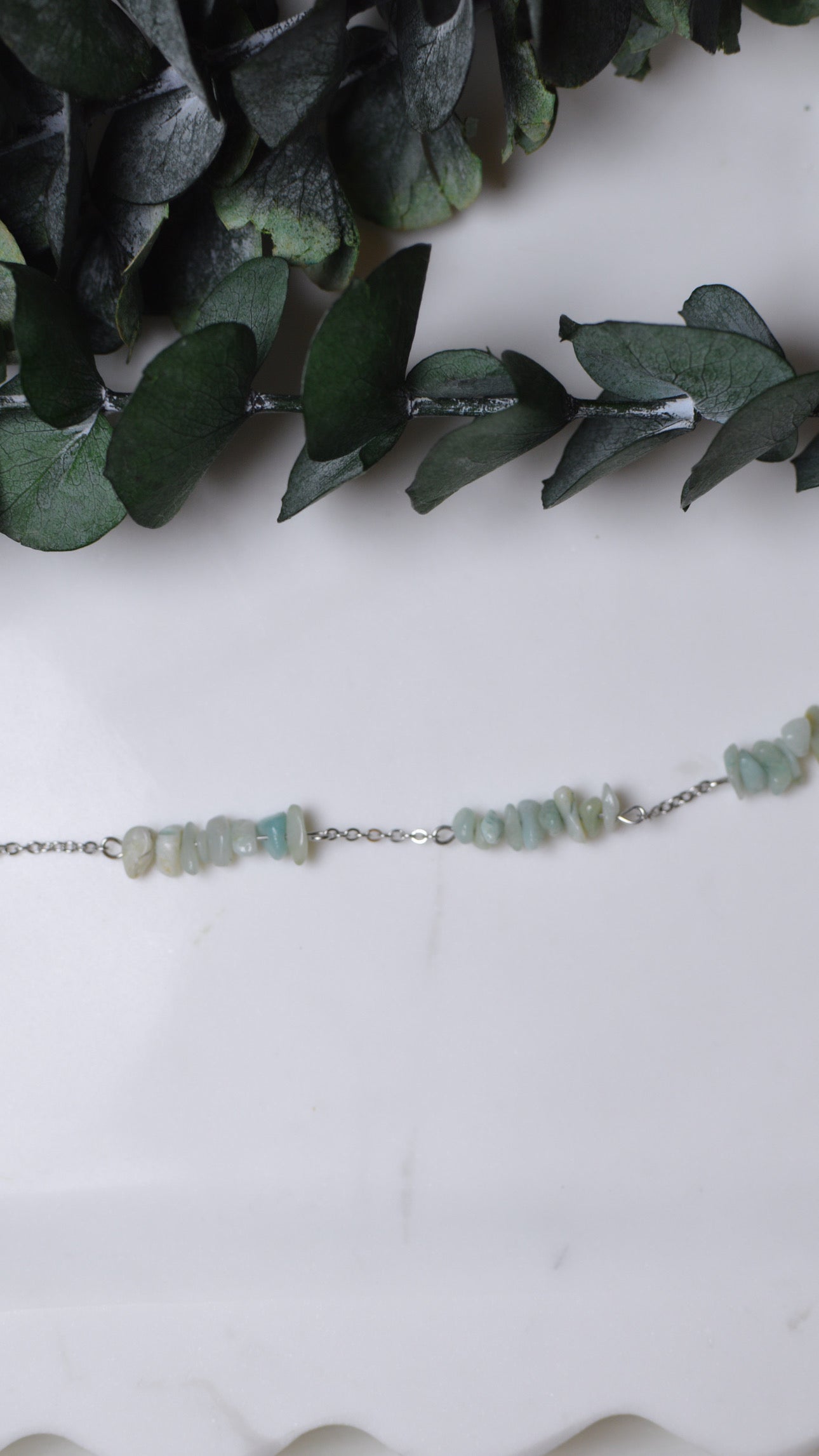 Amazonite Chip Bracelet