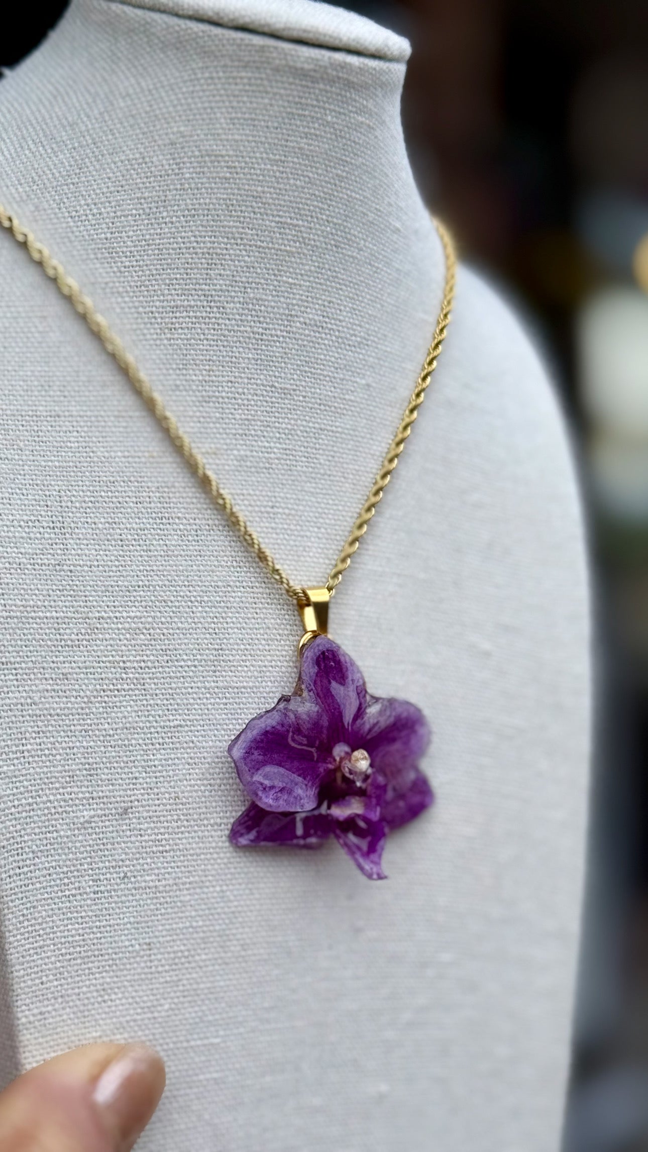 Violet Necklace