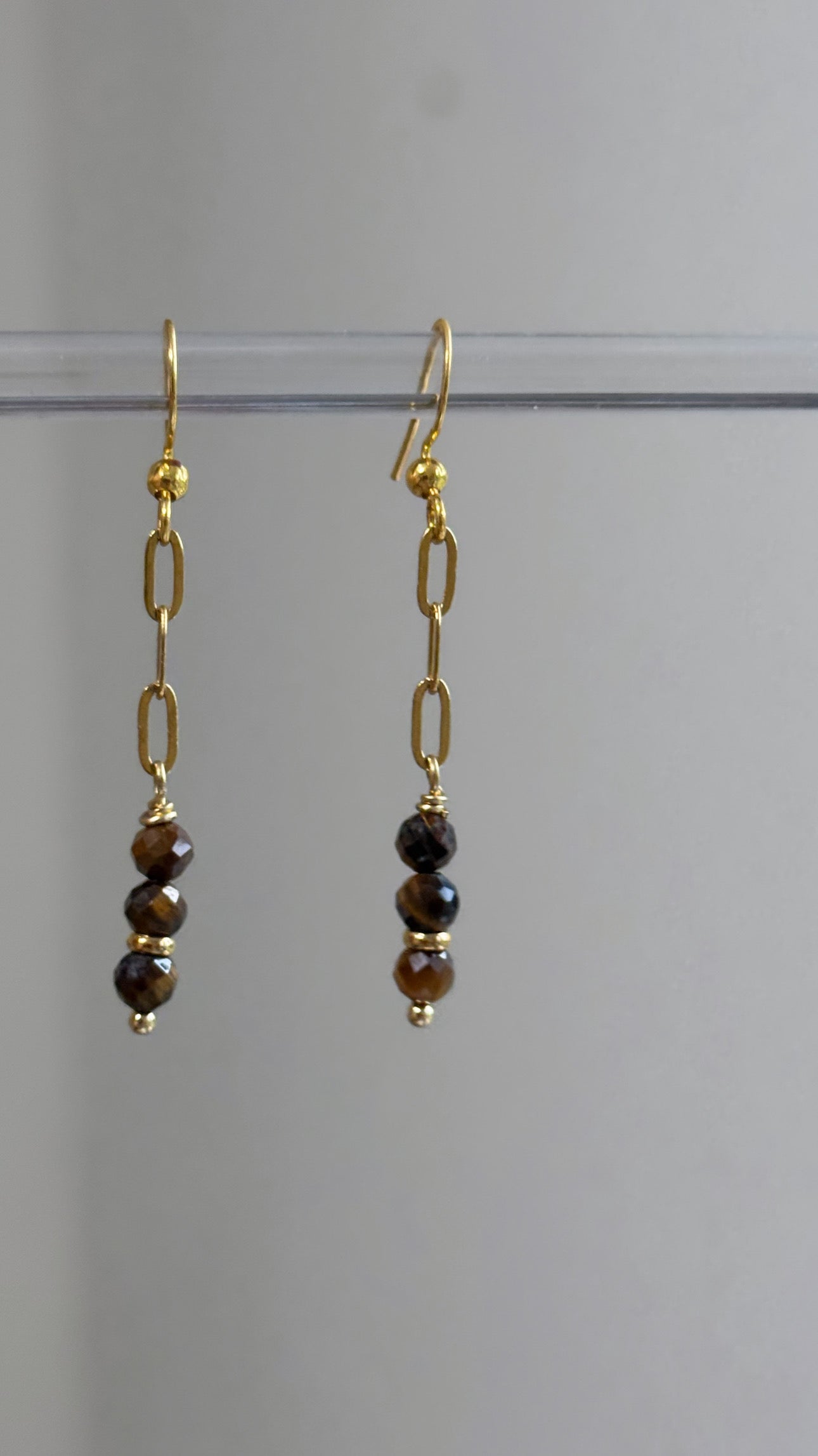 Tiger Eye Earrings