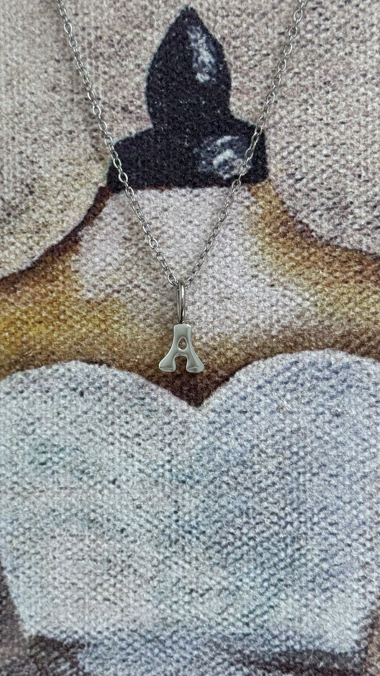 Initial Necklace - Silver