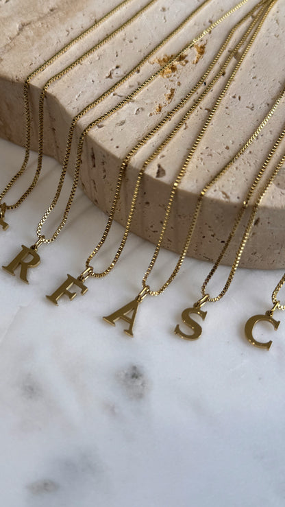 Initial Necklace