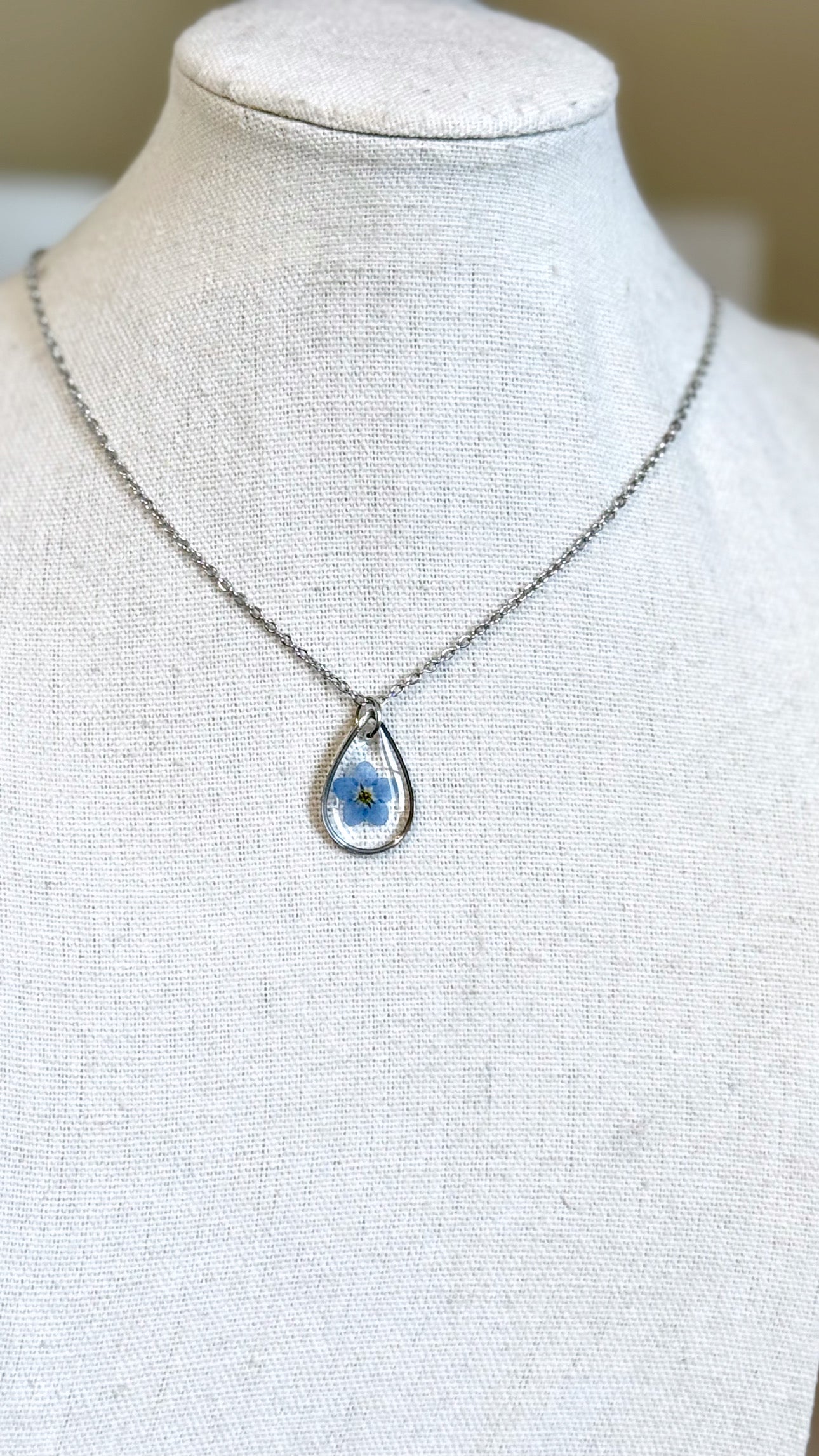 Forget me Not Necklace