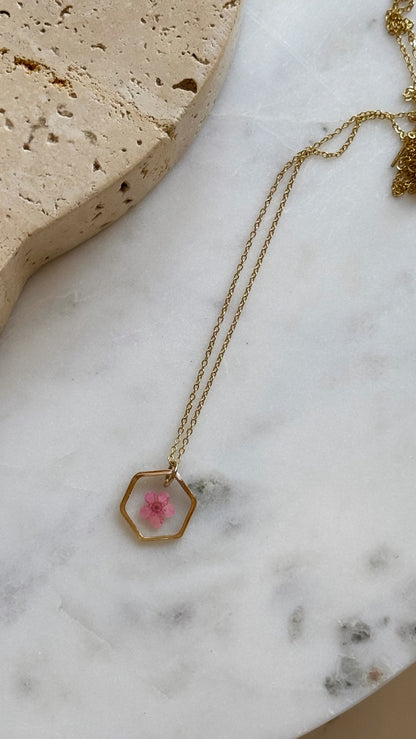 Forget Me Not Necklace - Single