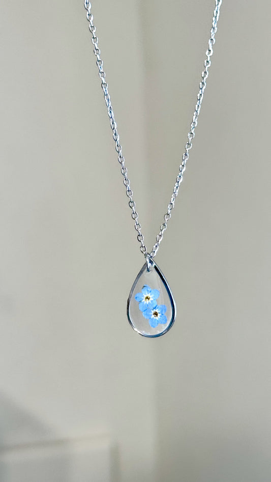 Forget me Not Necklace