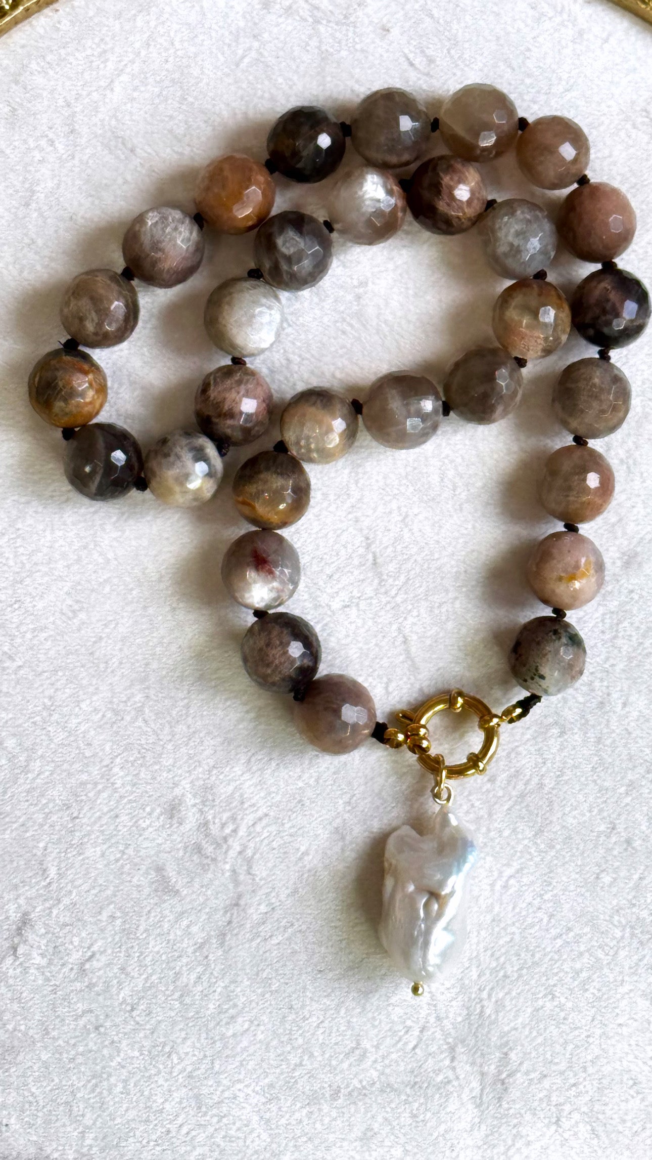 Black Sunstone Necklace