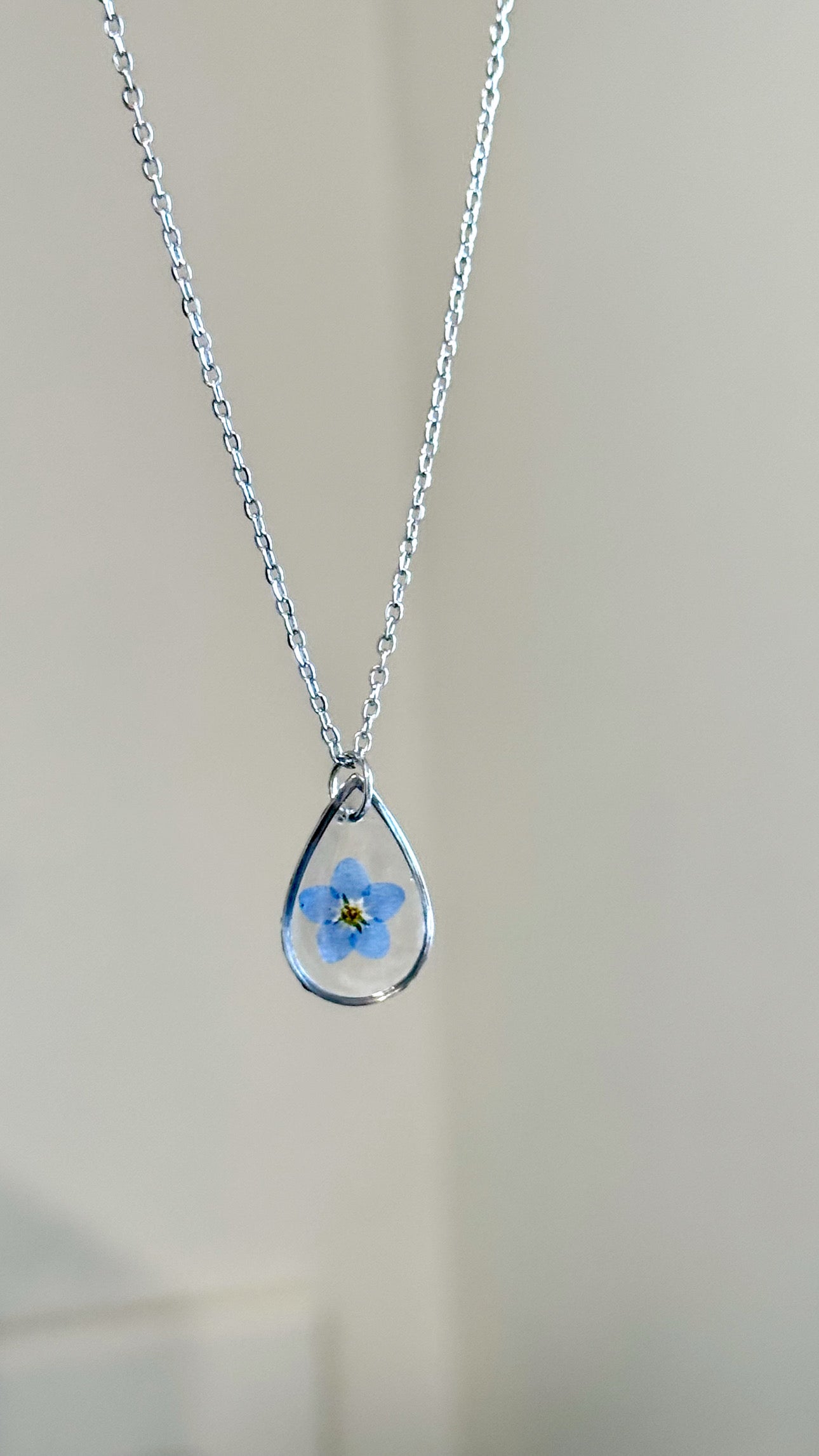 Forget me Not Necklace