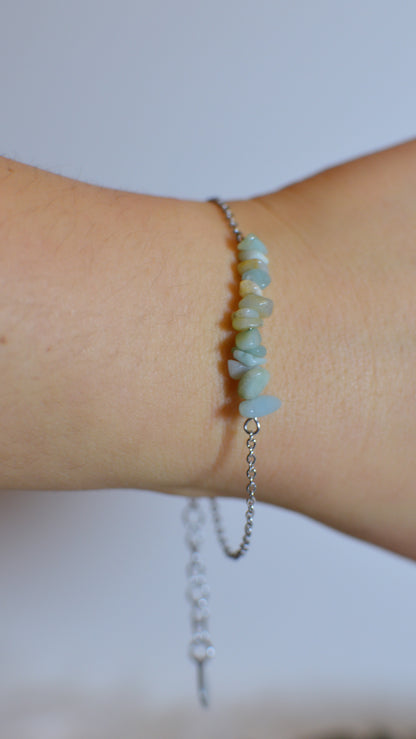 Amazonite chip Bracelet