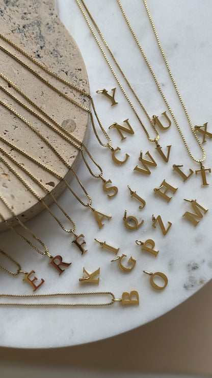 Initial Necklace