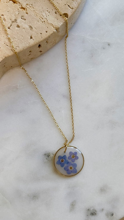 Forget Me Not Necklace