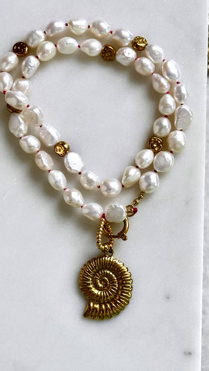 Salt & Pearl Necklace