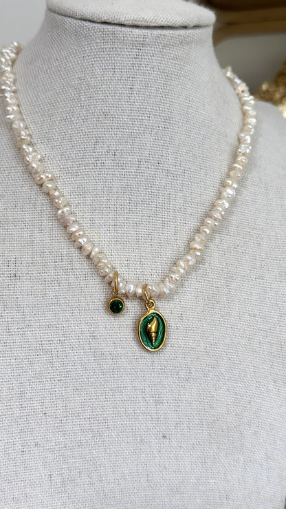 Emerald Glow Necklace