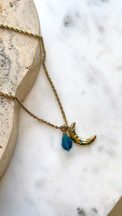 Blue Moon Necklace