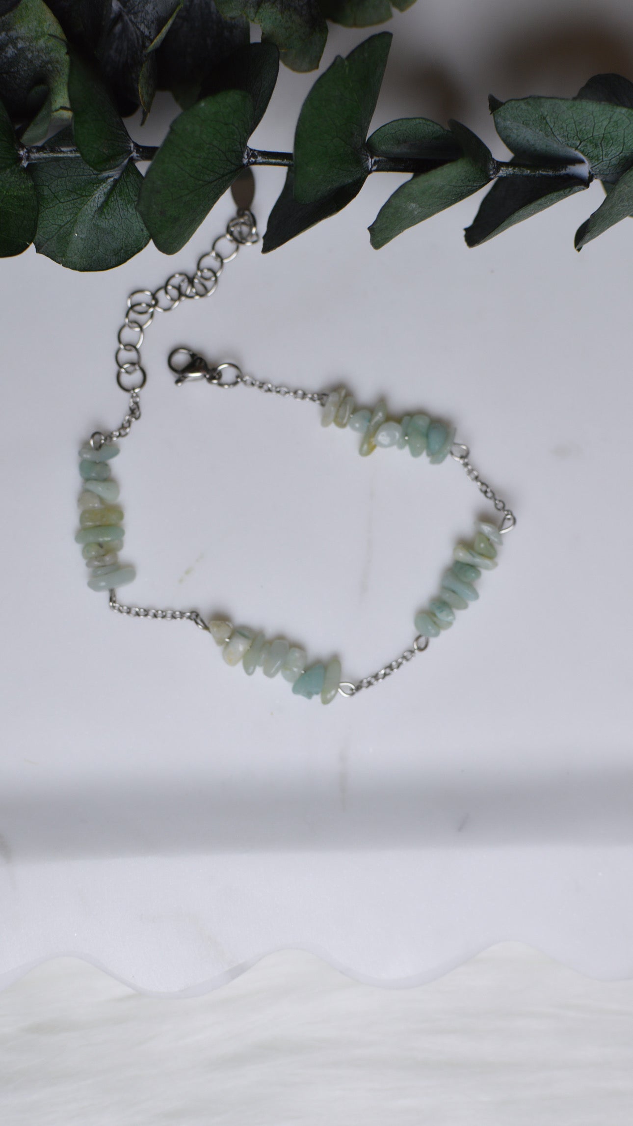 Amazonite Chip Bracelet