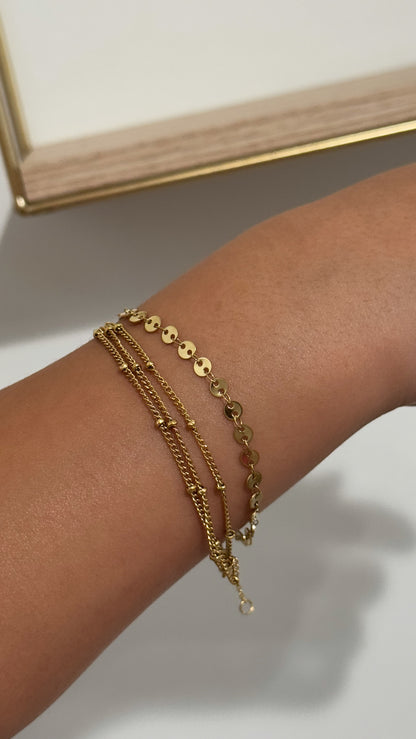 Triple Layered Bracelet