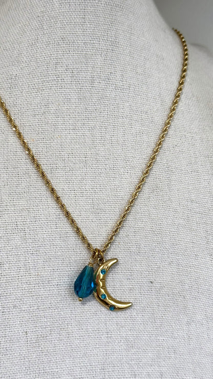 Blue Moon Necklace