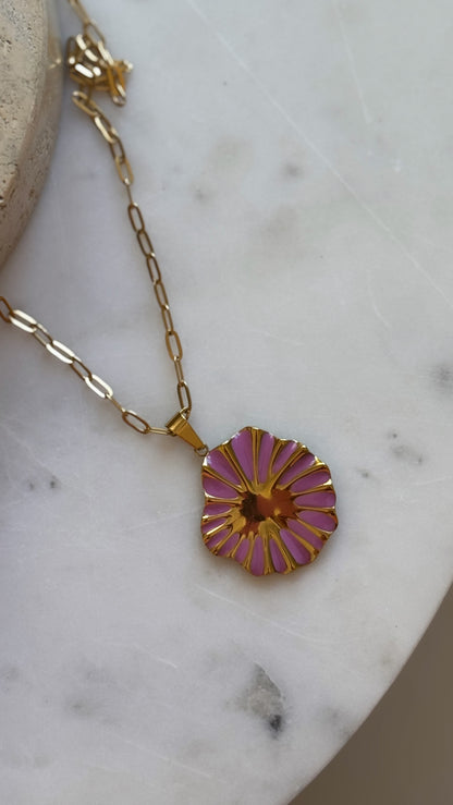 Amara Rectangle Necklace - Long