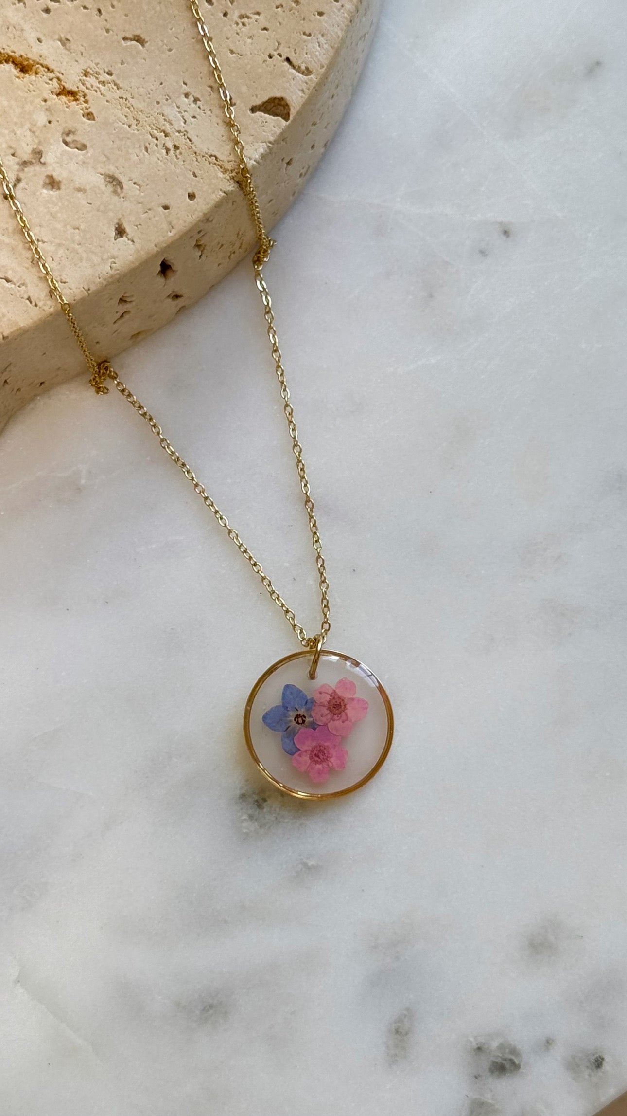 Forget Me Not Necklace
