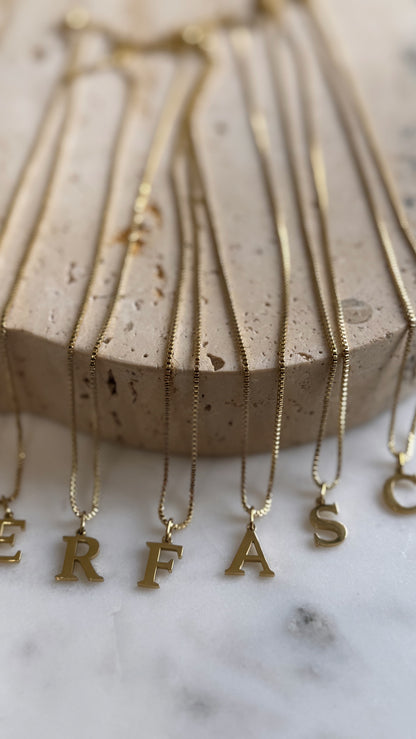 Initial Necklace