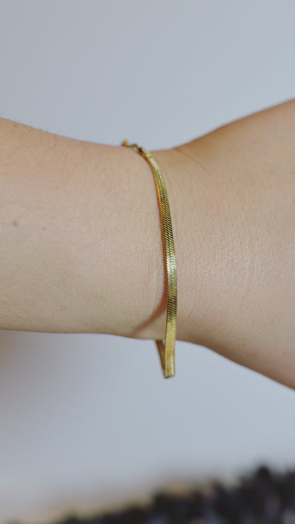 Small Herringbone Bracelet