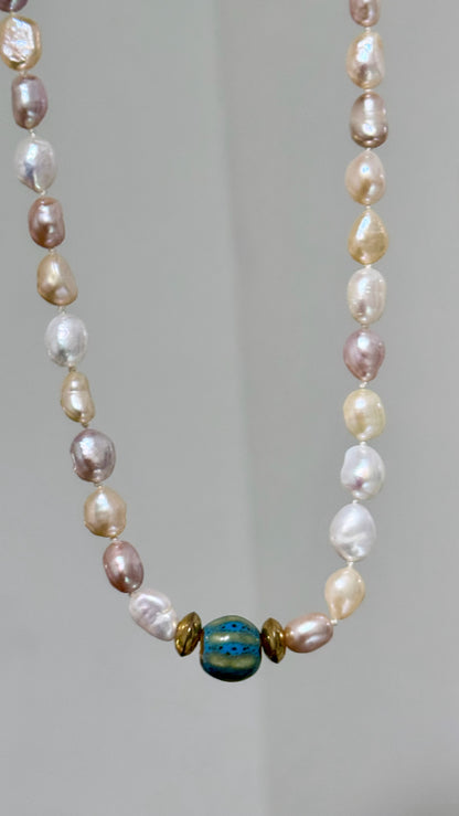 Knotted Freshwater Pearls