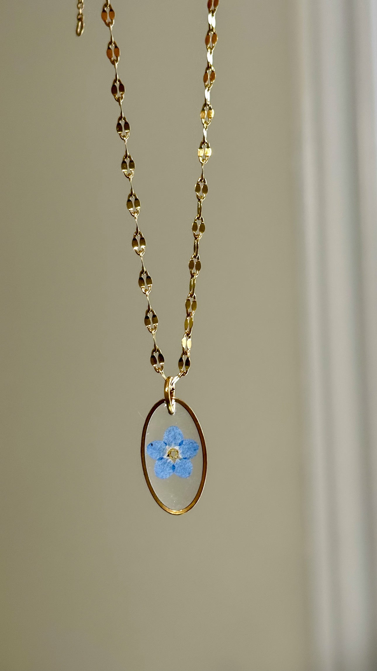 Forget me Not Necklace