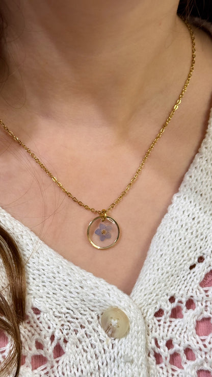 Forget me Not Necklace