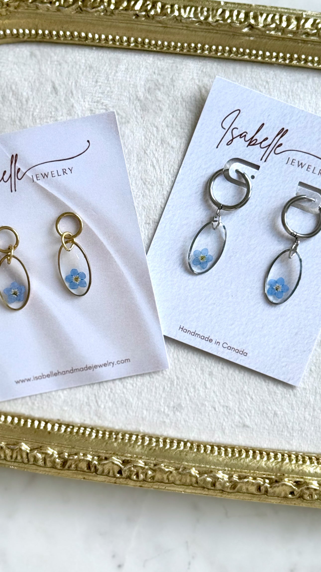 Forget me Not Earrings