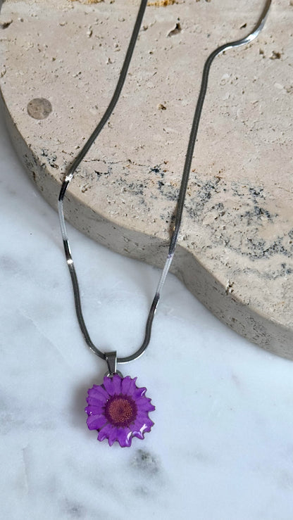 Margarita Bloom Necklace - Silver