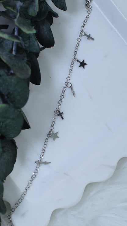 Silver charm Bracelet