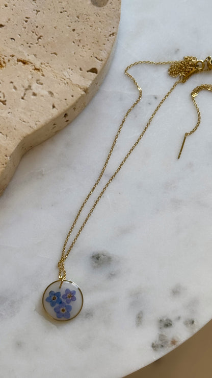 Forget Me Not Necklace