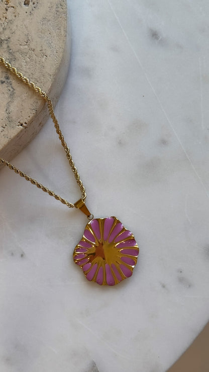 Amara Rectangle Necklace - Short