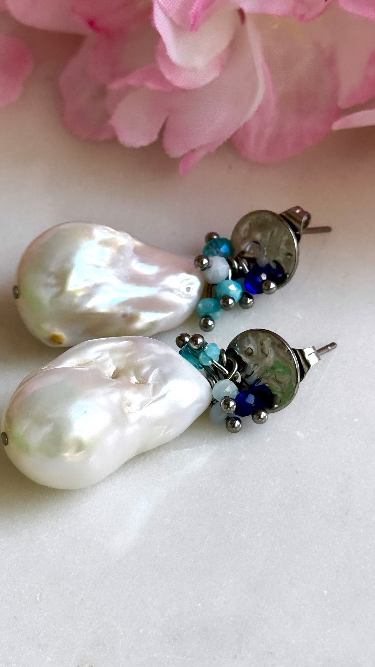 Baroque Pearl Earrings