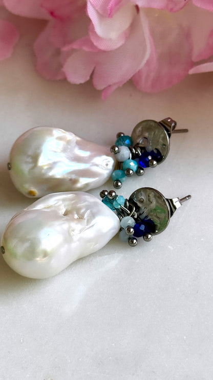 Baroque Pearl Earrings