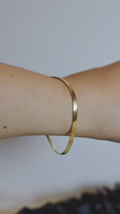 Small Herringbone Bracelet